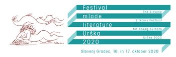 Festival mlade literature Urška 2020, osrednja zaključna prireditev, izbor Uršljana za leto 2020
