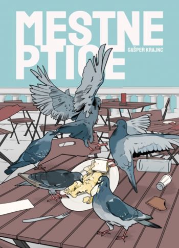 Predstavitev risoromana in odprtje razstave Gašperja Krajnca Mestne ptice