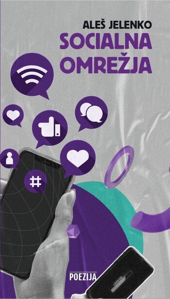 Predstavitev pesniške zbirke Aleša Jelenka Socialna omrežja