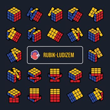 RUBIK-LUDIZEM, SPLETNI KABARET