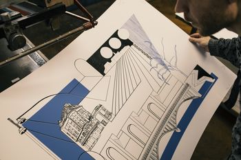 Odprtje razstave Natalija Juhart Brglez: Linije vsakdana