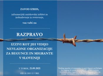 Razprava - Begunci in migranti v času COVID-19