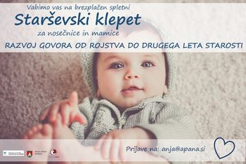 Razvoj govora od rojstva do drugega leta starosti