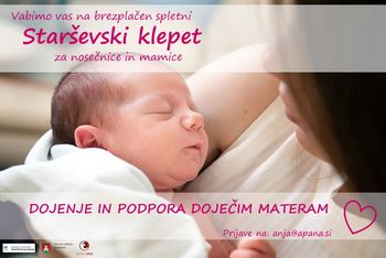 Dojenje in podpora doječim materam