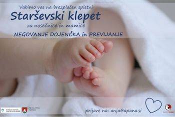 Negovanje dojenčka in previjanje