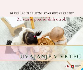 Uvajanje v vrtec