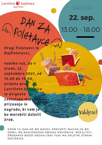 DAN ZA POLETAVCE IN NAJPOLETAVCE