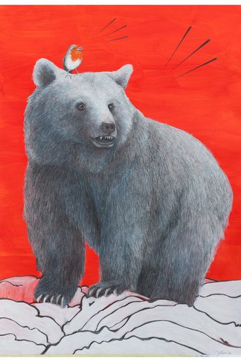 Razstava Zverinice z roba gozda akademske slikarke JULIJANE BOŽIČ