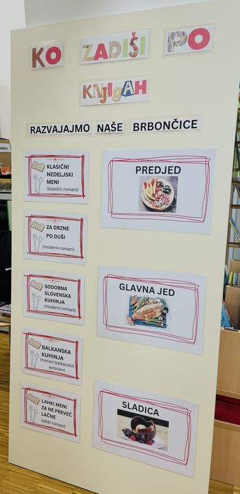 Ko zadiši po knjigah: razvajajmo naše brbončice v knjižnici Vipava Ko zadiši po knjigah: razvajajmo naše brbončice v knjižnici Vipava