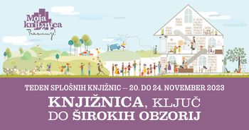 Ob tednu splošnih knjižnic brezplačen vpis za nove člane v Lavričevo knjižnico
