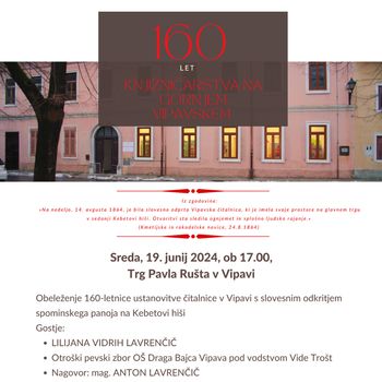 160 let knjižničarstva v Vipavi