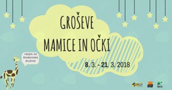 GROŠ-eve mamice in očki 2018