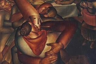 Enajsta šola v knjigarni: Slovenski slikar Tone Kralj in motiv kmečke svatbe