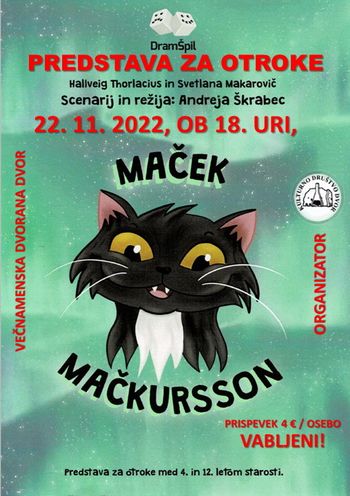 Otroška predstava MAČEK MAČKURSSON