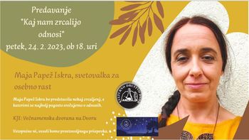 Predavanje "Kaj nam zrcalijo odnosi"