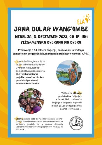 14-letno življenje v Afriki - Jana Dular Wang'ombe