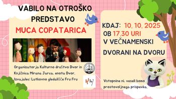 MUCA COPATARICA -  predstava za otroke