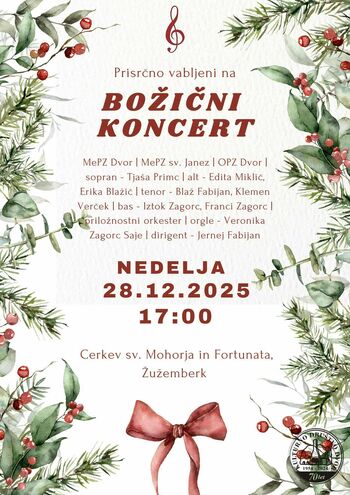 BOŽIČNI KONCERT 