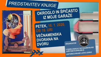 Predstavitev knjige Jožeta Štuparja: Okroglo in špičasto iz moje garaže