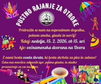 PusTnO RAjnaJE za OtROke nA DvoRu 2026