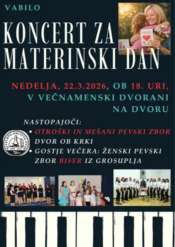 KONCERT ZA MATERINSKI DAN