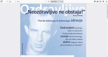 Pomoči in ozdravitve s pomočjo učenja Bruna Gröninga