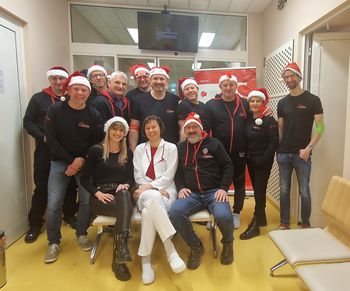 Moto božički darovali kri Moto božički darovali kri