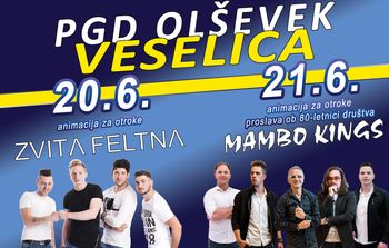 Veselica OLŠEVEK 2025