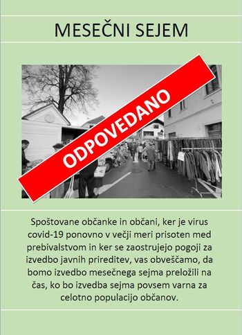 odpoved mesečnega sejma