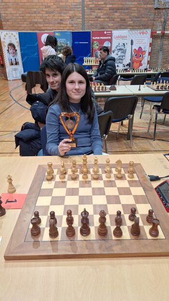 Lara Morenčič 3. mesto na DP v pospešenem šahu Lara Morenčič 3. mesto na DP v pospešenem šahu