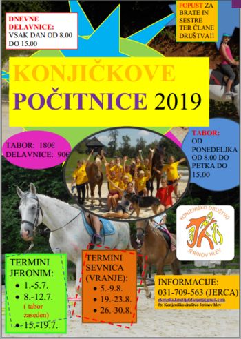 Konjičkovi tabori 2019 