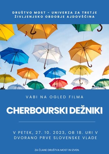 Filmska projekcija: Cherbourski dežniki