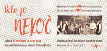 Dobrodelni koncert Bilo je nekoč