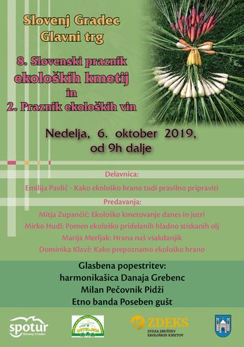 8. Ekološki festival in 2. Festival ekoloških vin