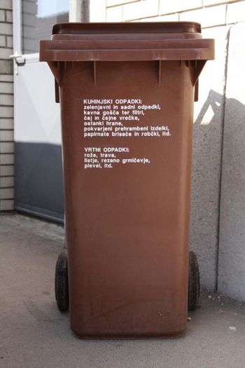 Obvestilo o spremembi urnika odvoza biološko razgradljivih odpadkov