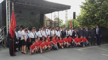 Mladina PGD Vnanje Gorice sodelovala pri 120 letnici gasilskega društva