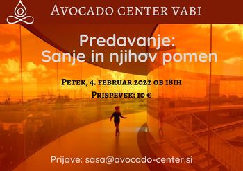 Predavanje: Sanje in njihov pomen