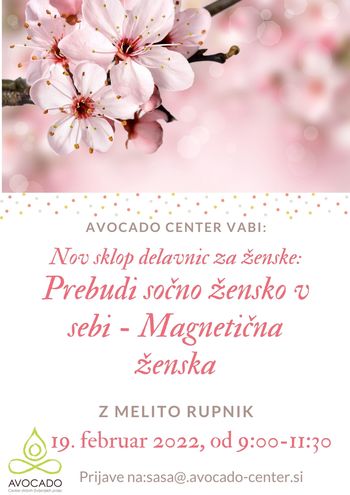 Delavnica za ženske: Prebudi sočno žensko v sebi - Magnetična ženska