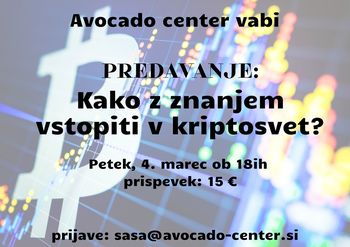 Predavanje: Kako z znanjem vstopiti v kriptosvet