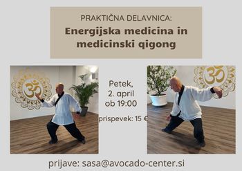 Delavnica: Energijska medicina in medicinski qigong