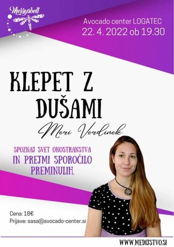 Predavanje: Klepet z dušami