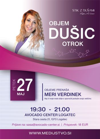 Objem dušic otrok z Meri Verdinek