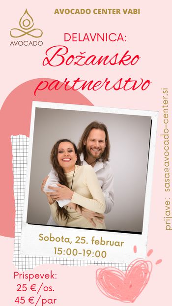 Delavnica: Božansko partnerstvo