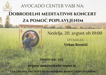 Dobrodelni meditativni koncert za pomoč poplavljenim