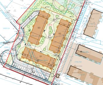 Javna razgrnitev in javna obravnava Odloka o občinskem podrobnem prostorskem načrtu Stanovanjska soseska ob Cesti talcev 