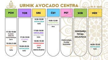 Vodene vadbe Avocado centra