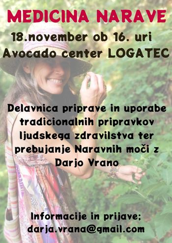 Delavnica Medicina narave z Darjo Vrana