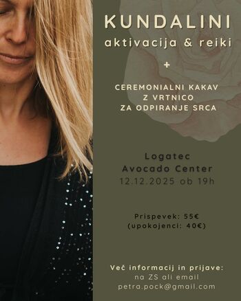 Kundalini aktivacija (s ceremonialnim kakavom in vrtnico)