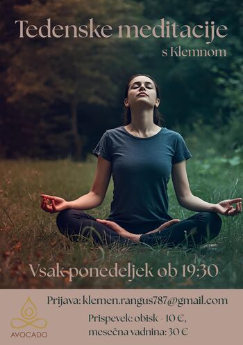 Tedenske meditacije s Klemnom
