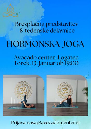 Brezplačna predstavitvena ura Hormonske joge